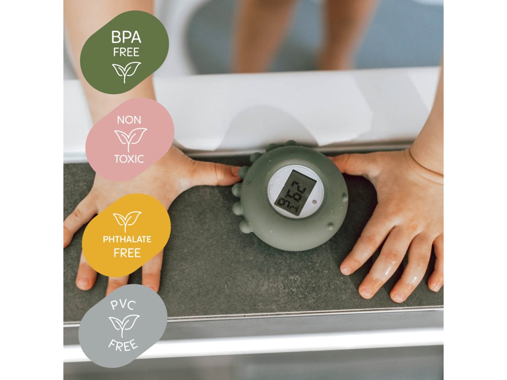 Zopa silikónový digitálny teplomer 2v1 Dove Grey vlastnosti