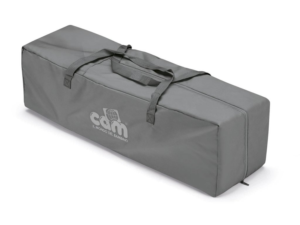Cestovná postieľka CAM Sonno 265 - zloženie do prepravnej tašky