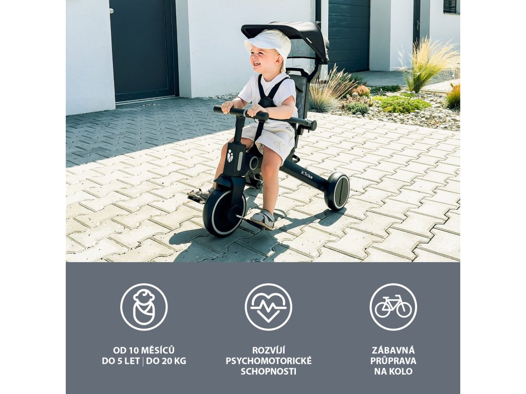Trojkolka Zopa X Trike hlavné vlastnosti