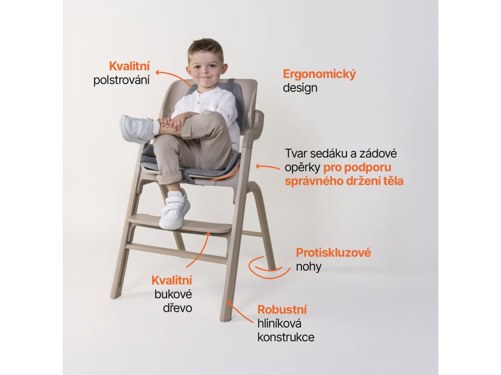 Stolička Zopa Inspira + novorodenecký set