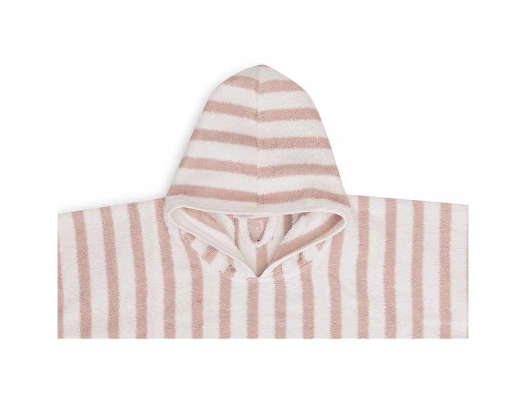 Pončo Jollein Stripe Wild Rose