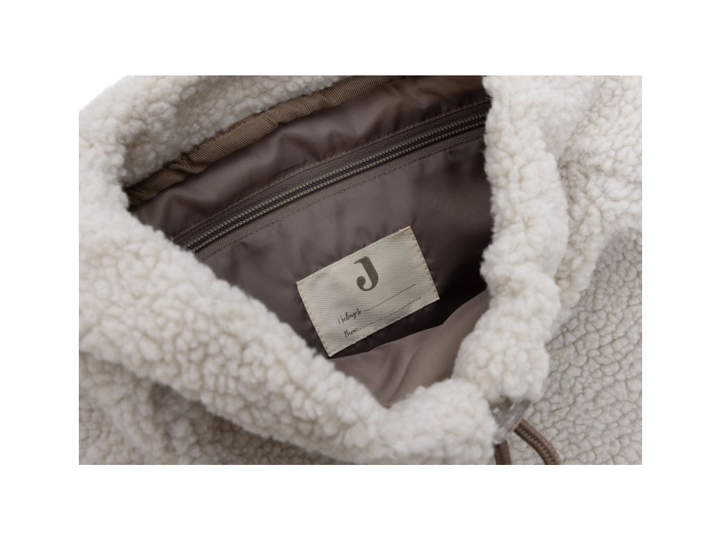 Detský batoh Jollein Colourblock Naturel