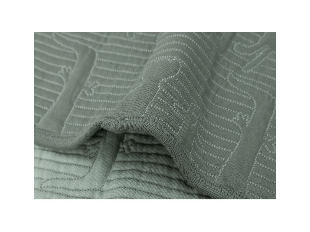 Deka Jollein Jungle Jambo Ash Green / Laurel 75x100 cm