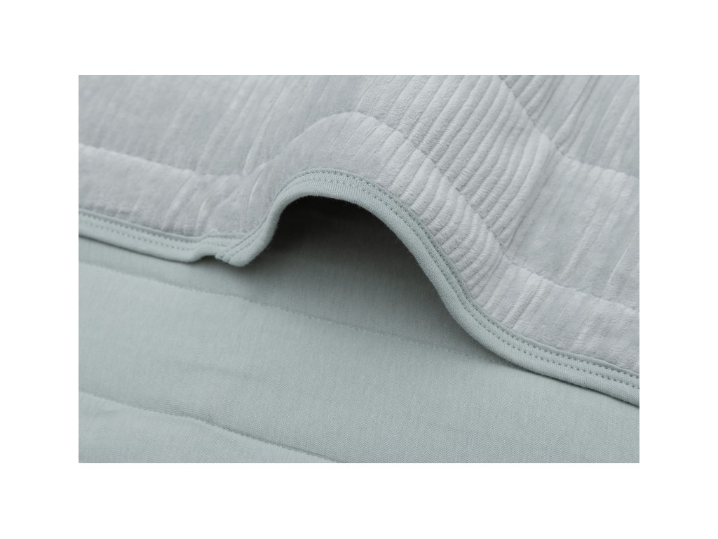 Deka Jollein Velvet Rib Sea Green 75x100 cm