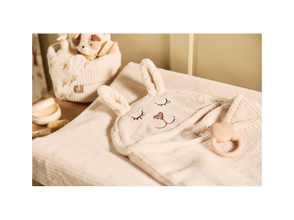 Zavinovačka Jollein králiček Cloudy Rib Oatmeal