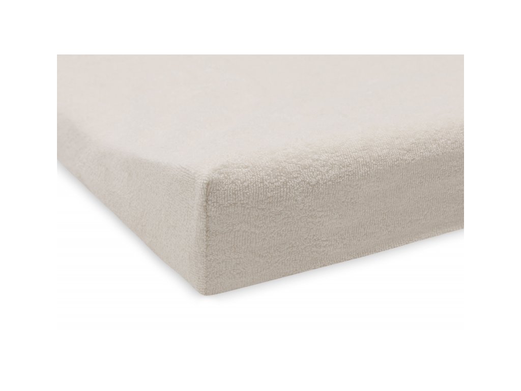 Poťah na prebaľovaciu podložku Jollein froté Milky Coffee/Ivory 50x70 cm 2 kusy