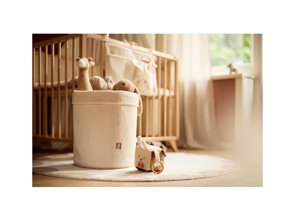 Úložný box Jollein Cloudy Rib Oatmeal