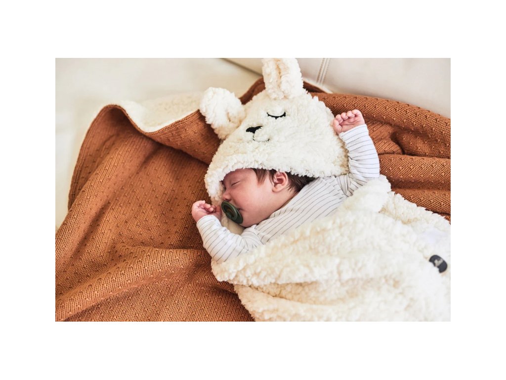 Zavinovačka Jollein zajačik Off-White