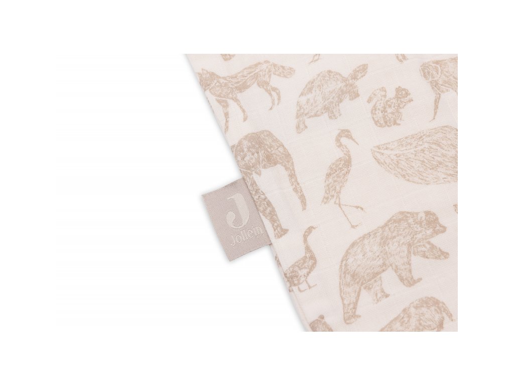 Spací vak Jollein Animals Nougat