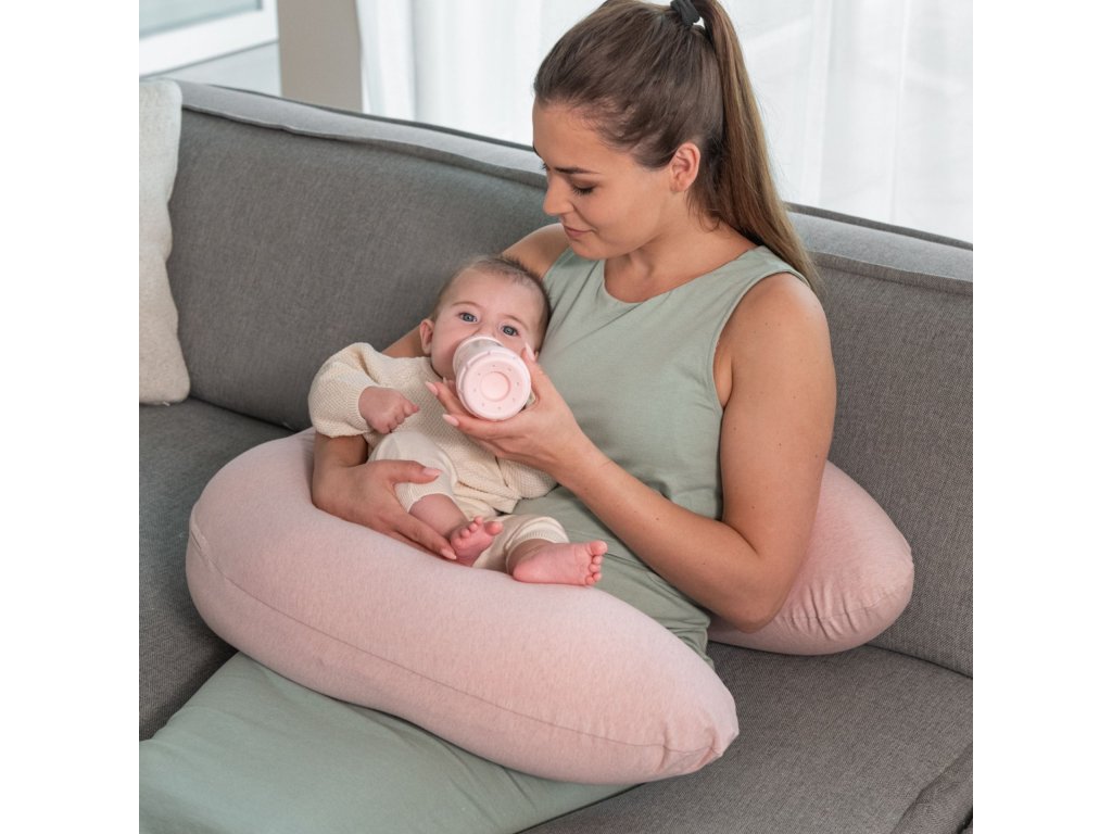 Doomoo Buddy vankúš na dojčenie Chine Pink