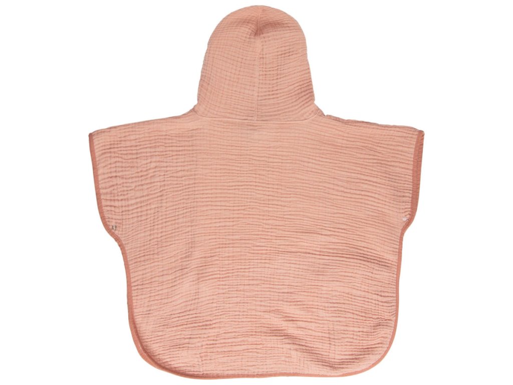 Pončo Bébé-Jou Pure Cotton Pink