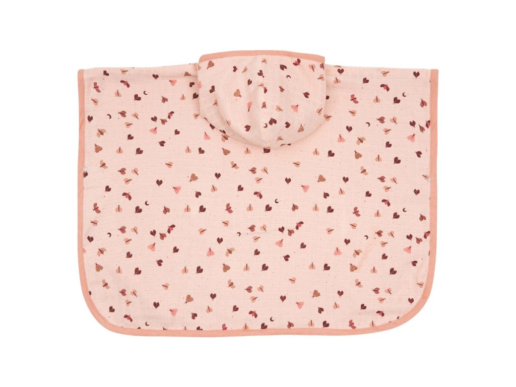 Mušelínové pončo Bébé-Jou Sweet Butterfly