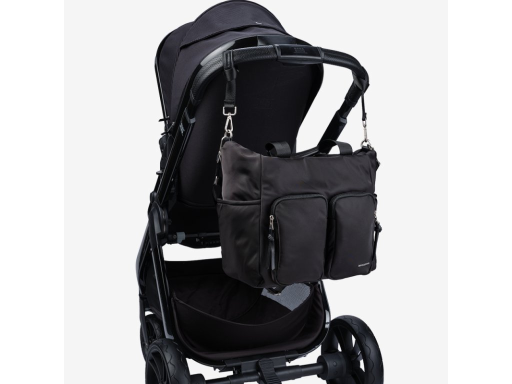 BabaBing Soft shell taška na prebaľovanie Black