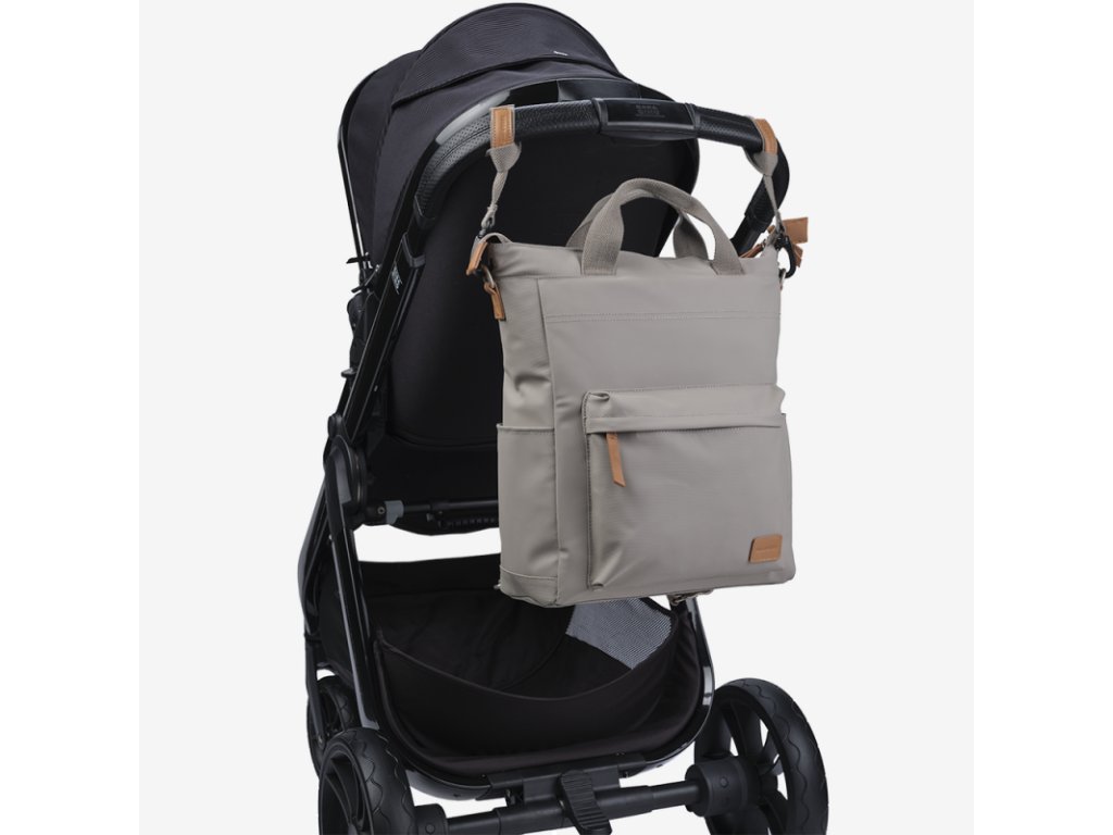BabaBing DayTripper Pac prebaľovacia taška/ batoh Warm Grey Beige