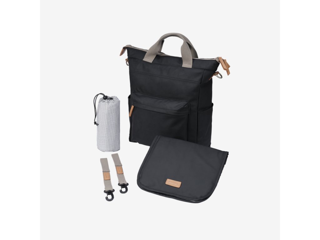 BabaBing DayTripper Pac prebaľovacia taška/ batoh Black