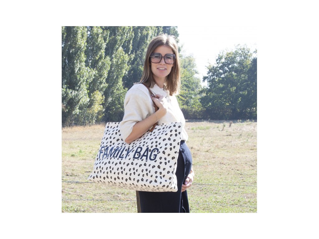 Cestovná taška Family Bag Canvas Leopard