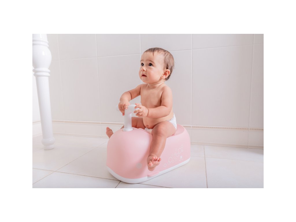 Nočník KikkaBoo veľryba Pink