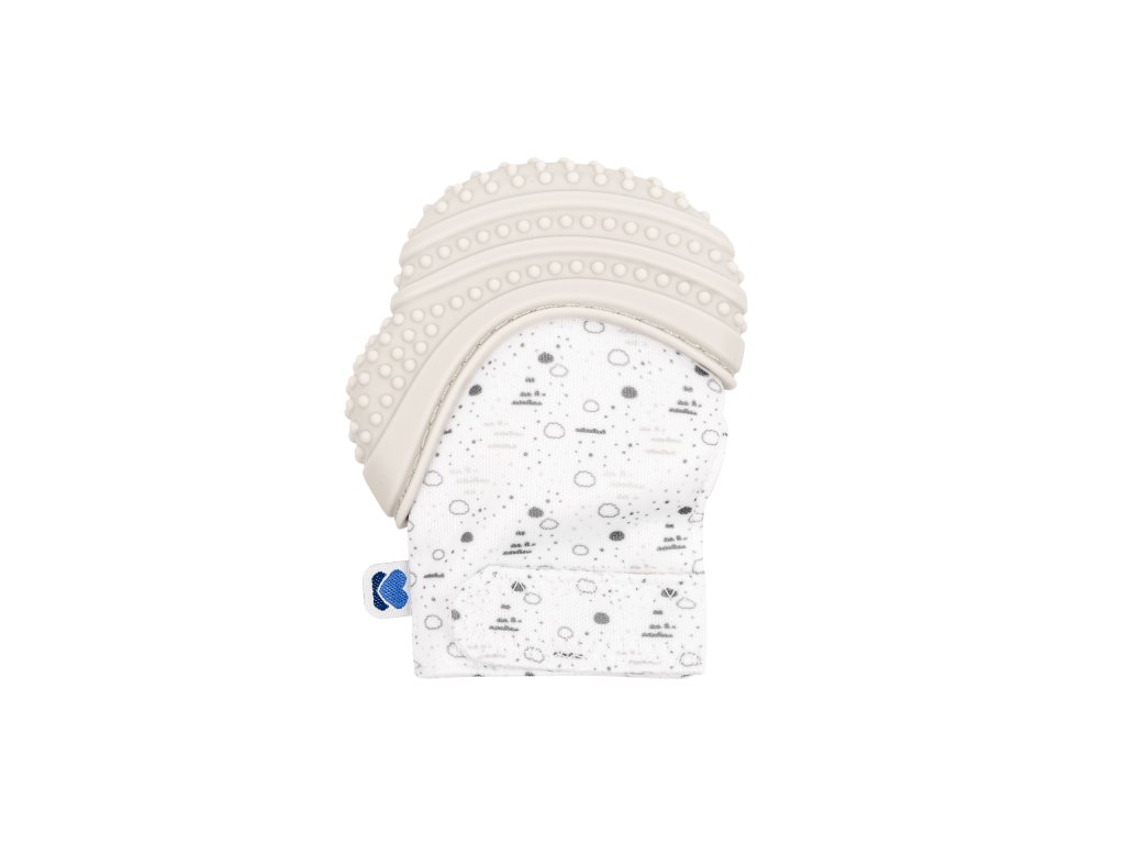 Silikónová rukavička KikkaBoo Savanna Grey