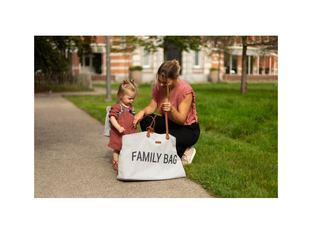 Taška Family Bag Canvas Grey