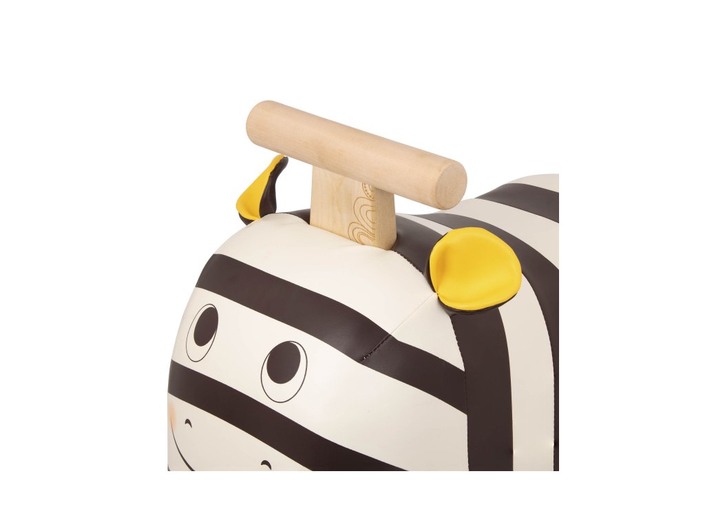 B-Toys Odrážadlo drevené Zebra