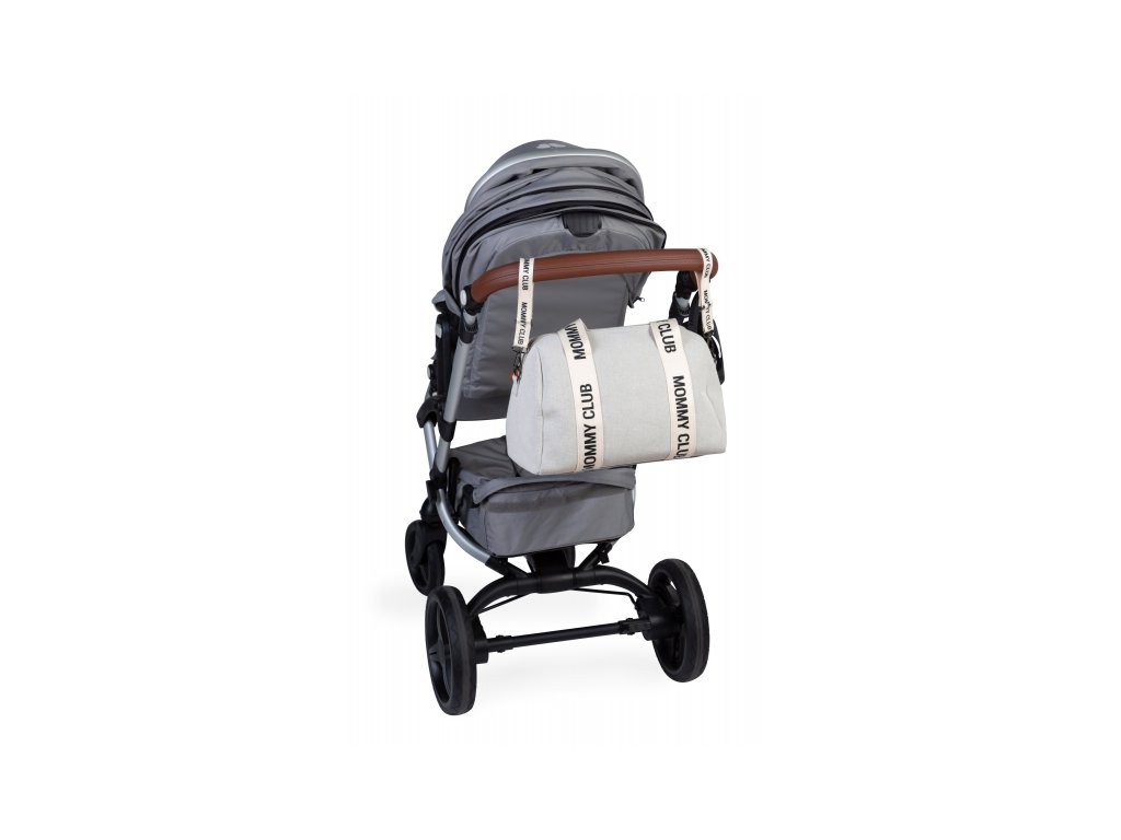 Taška Childhome Mommy Club Signature Canvas Off White