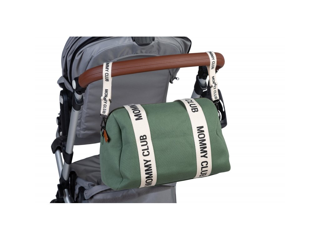 Taška Childhome Mommy Club Signature Canvas Green