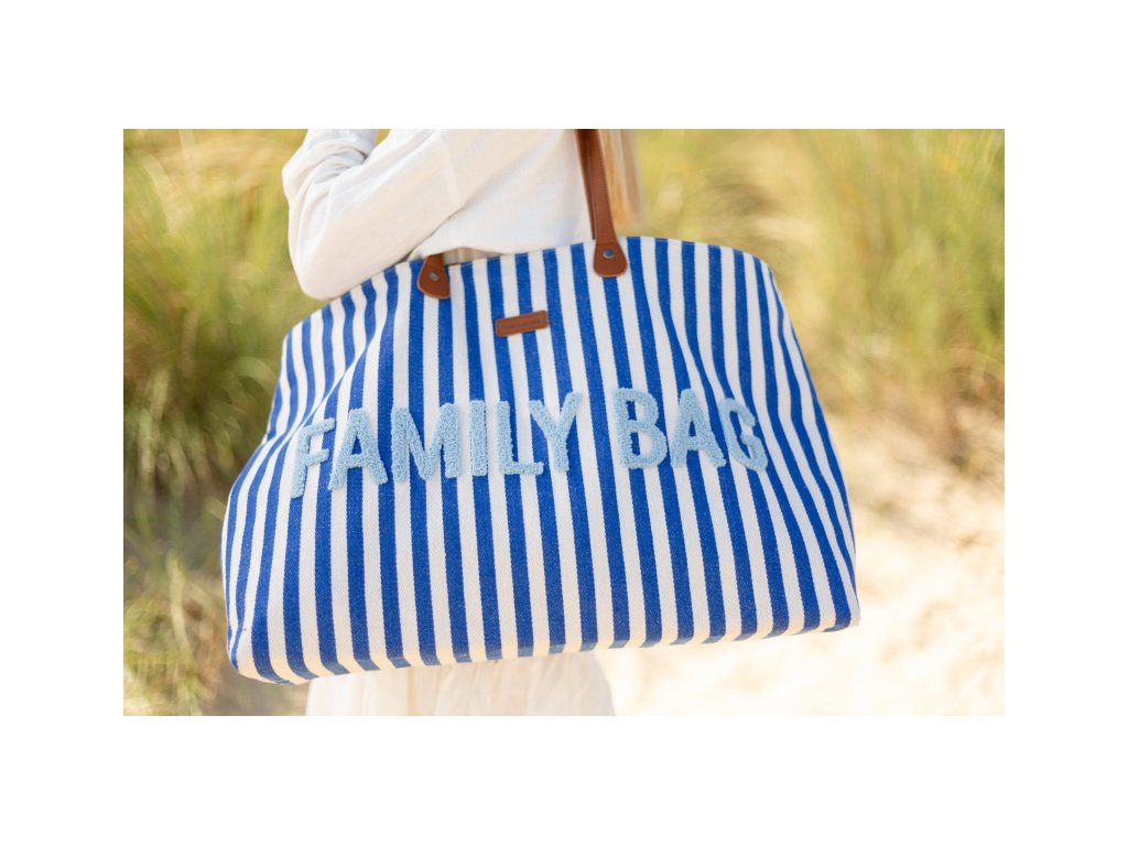 Taška Childhome Family Bag Canvas Electric Blue