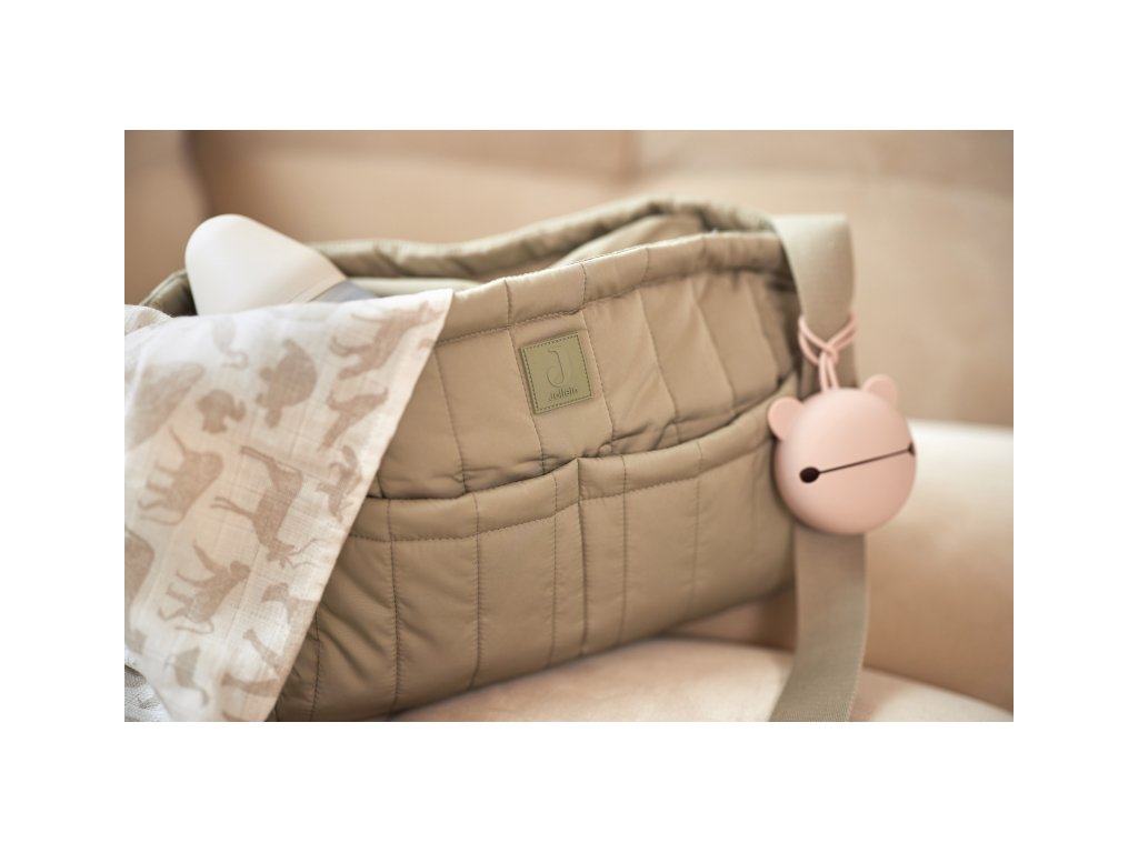 Jollein Silikónové puzdro na cumlík Wild Rose