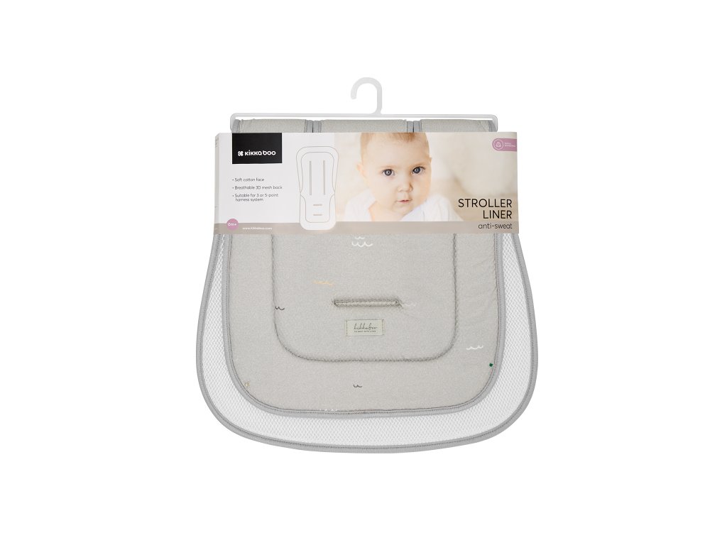 Sedacia podložka do kočíka KikkaBoo Seally Me