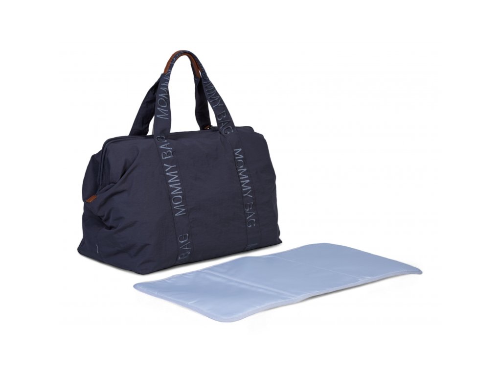 Taška Childhome Mommy Bag Signature Urban Dark Grey