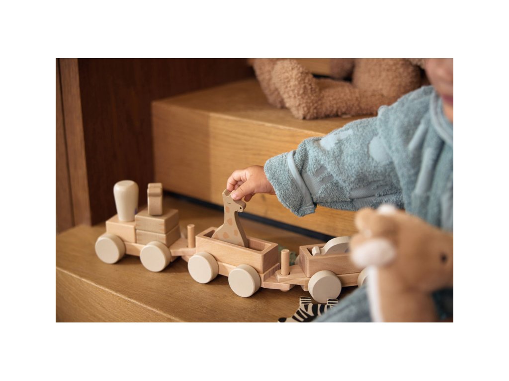 Drevený vláčik Jollein Jungle Jambo