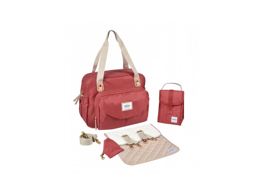Beaba Prebaľovacia taška Geneva Terracotta
