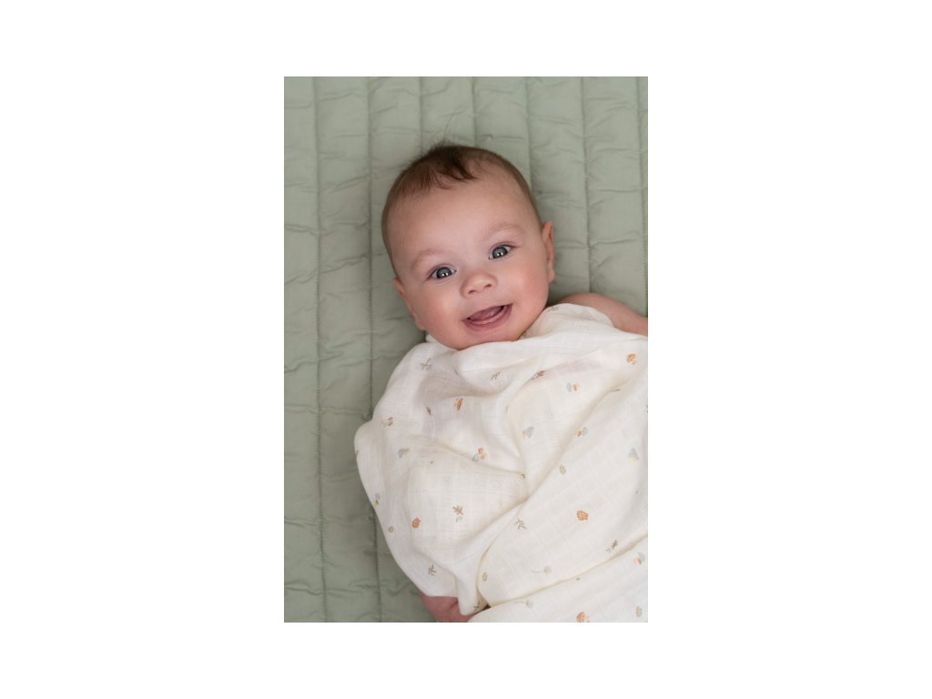 Little Dutch Plienky 70x70cm Forest Treasures & Sage 2 ks