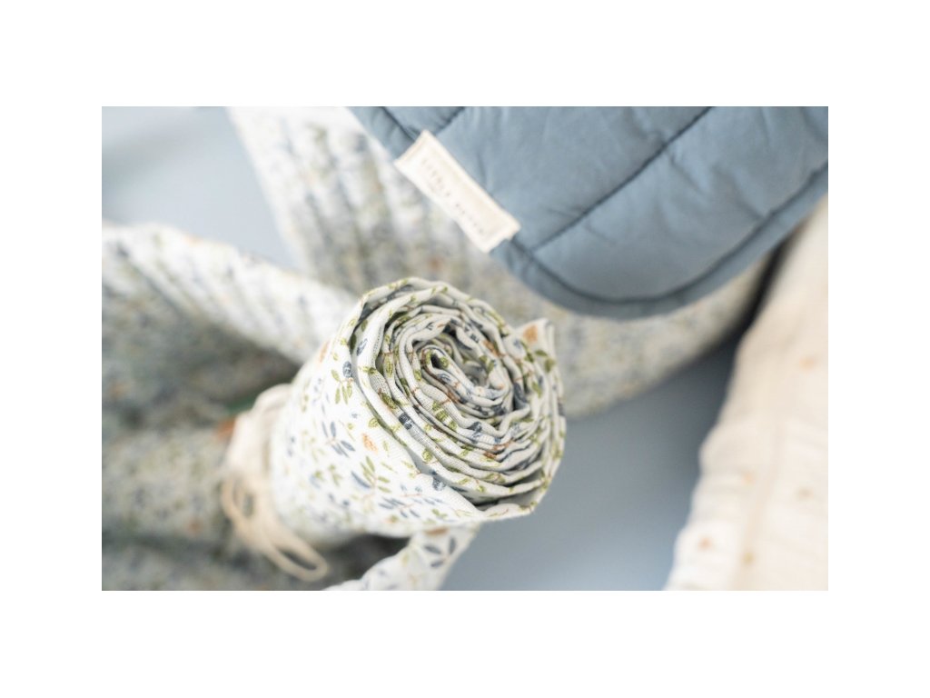 Little Dutch Plienky 70x70cm Forest Adventure & Denim Blue 2 ks