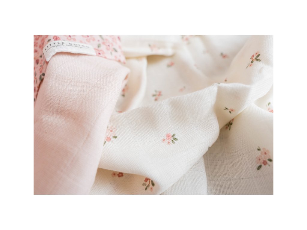 Little Dutch Plienka zavinovacia 120x120 cm Fairy Blossom