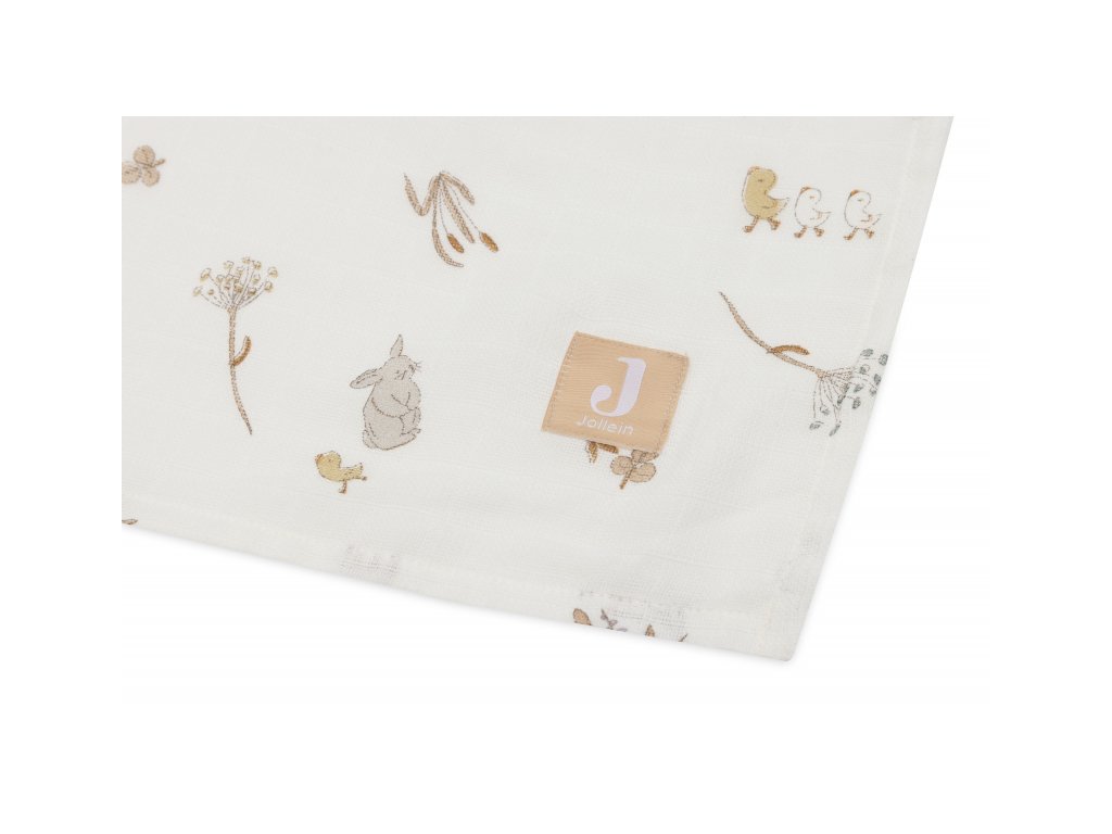 Jollein zavinovacie plienky 115x115 cm Riverside 2 kusy