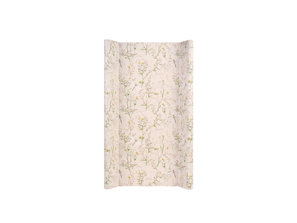 Prebaľovacia podložka pevná KikkaBoo 50x70 cm Secret Garden Beige