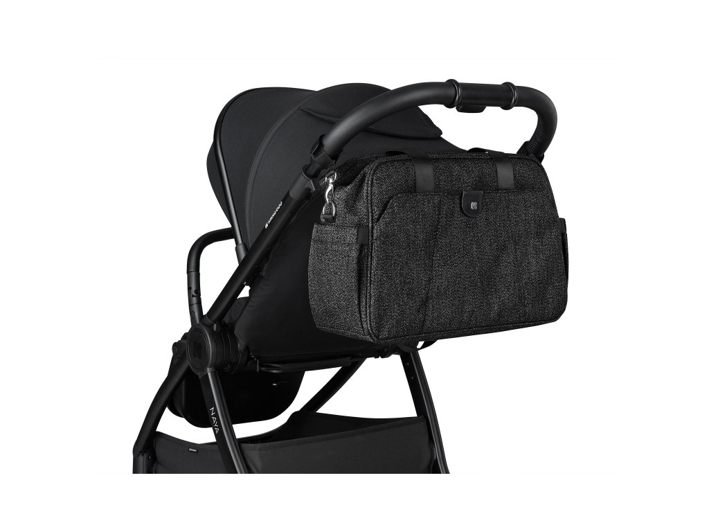 Prebaľovacia taška KikkaBoo Chelsea Black