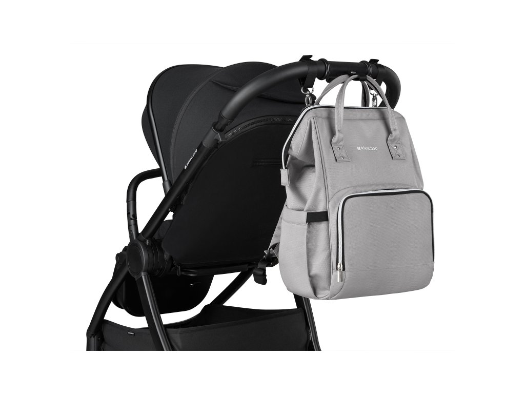Prebaľovací batoh KikkaBoo Siena Light Grey