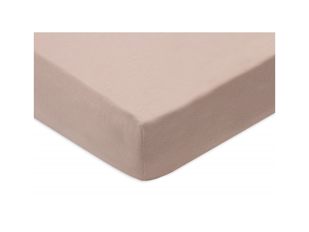 Napínacia plachta Jollein 120x60 cm 2 kusy Wild Rose/Ivory