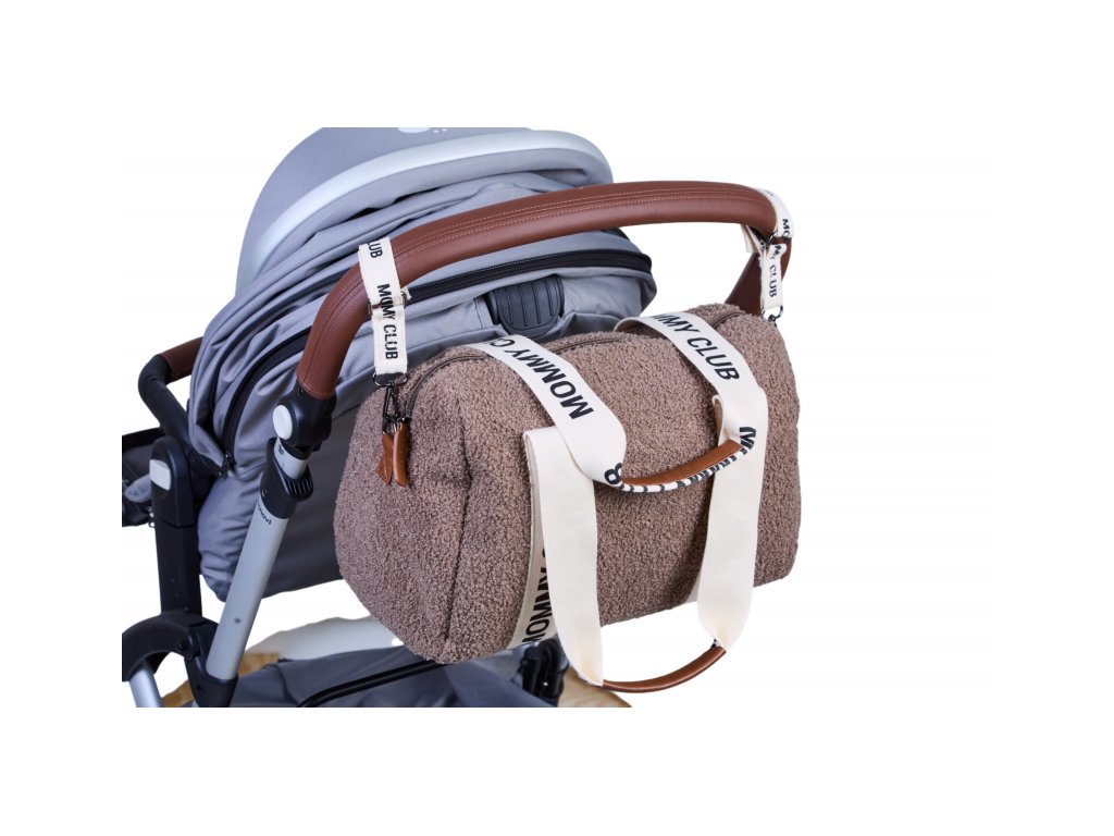 Prebaľovacia taška Mommy Club Signature Teddy Soft Brown