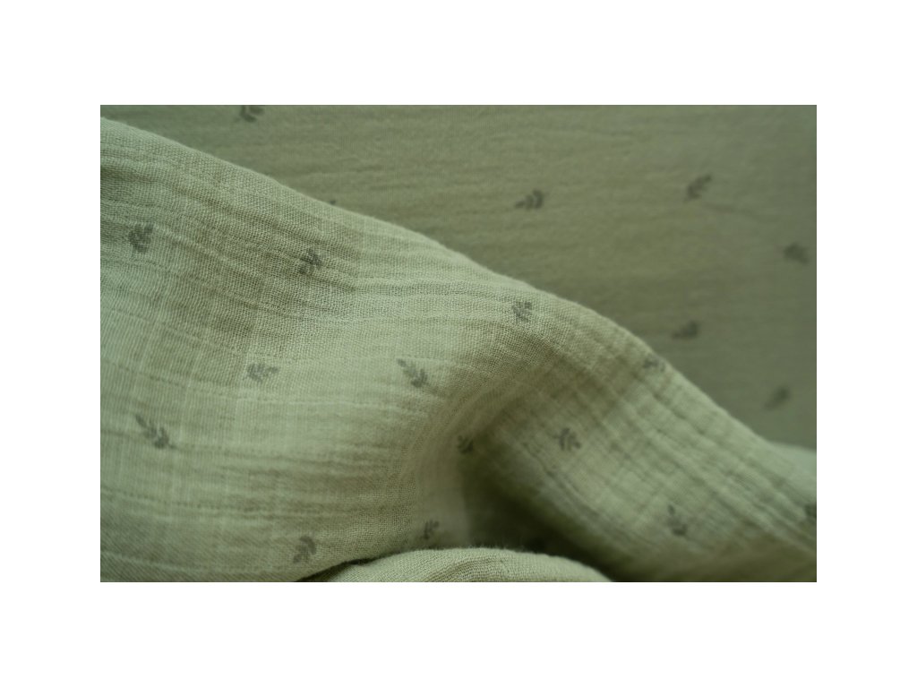 Little Dutch Plienky 70x70cm Pure Sage