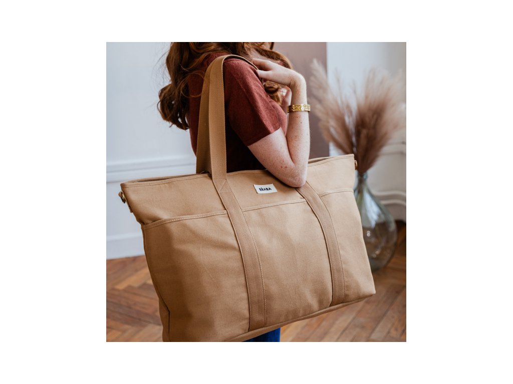 Beaba Prebaľovacia taška Madrid XXL Cognac