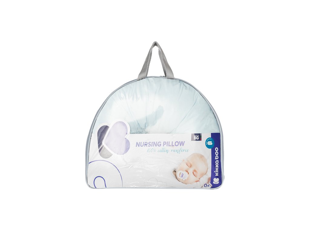 Dojčiaci vankúš KikkaBoo Dream Big Blue