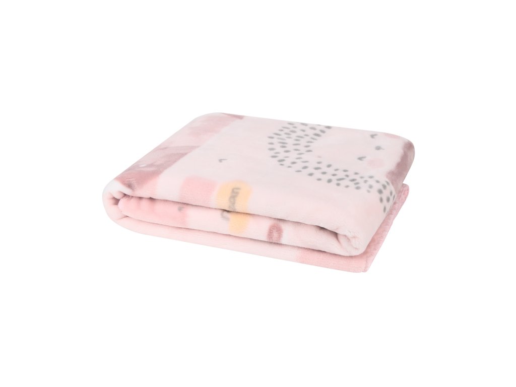 Detská deka KikkaBoo Super Soft 140x110 cm Hedge-hugs