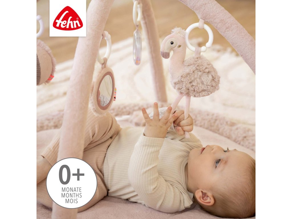 Baby Fehn 3D Akivity deka plameniak, Pink