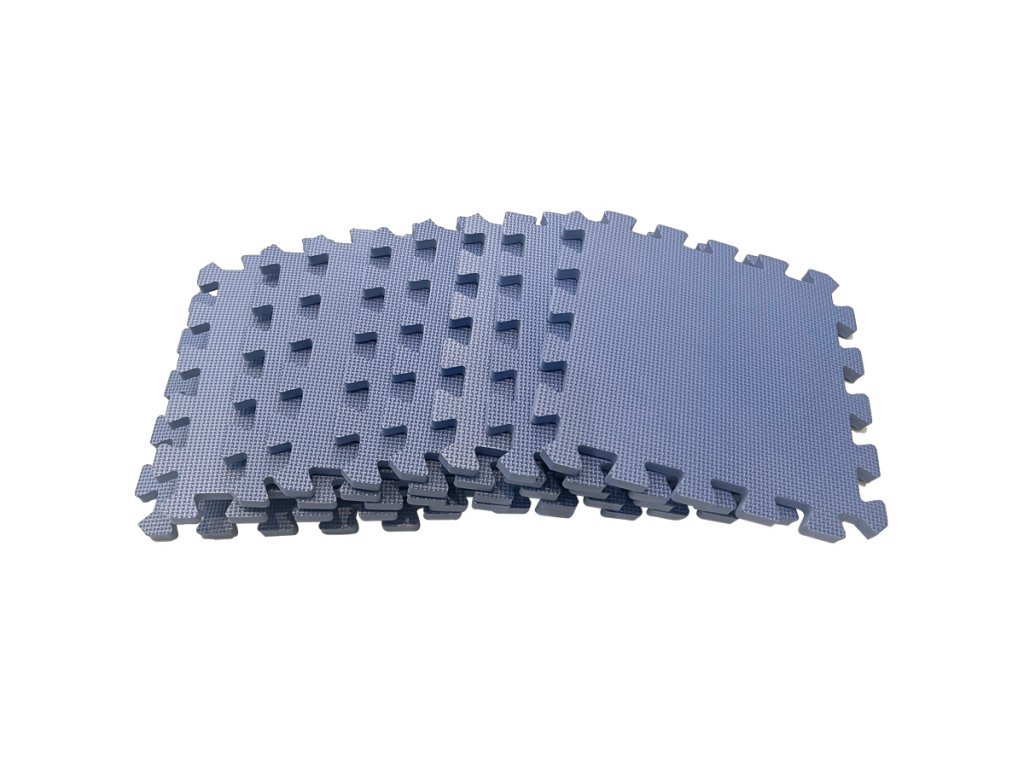 Rialto Baby Hracia podložka puzzle Blu 90x90 cm