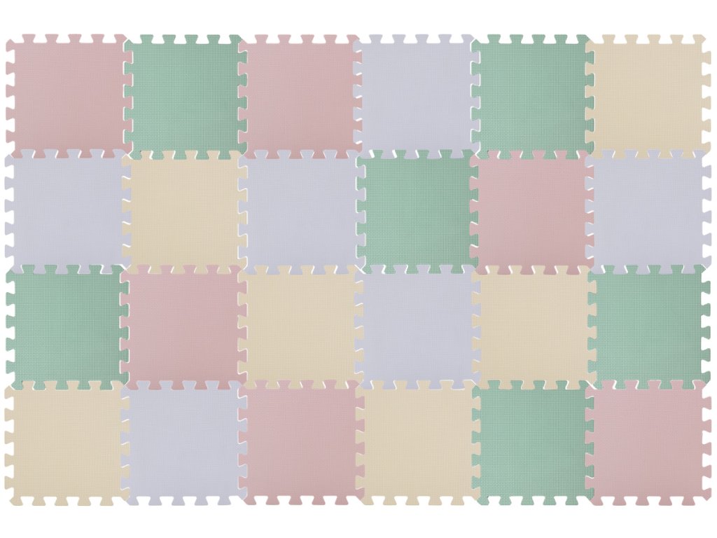 Rialto Baby Hracia podložka puzzle Set24 Light 180x120cm