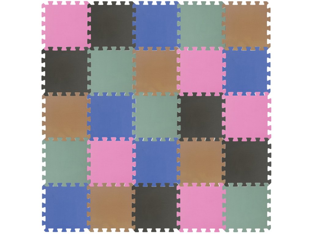 Rialto Baby Hracia podložka puzzle Set25 150x150cm