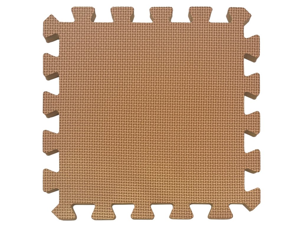 Rialto Baby Hracia podložka puzzle Brown 150x150cm